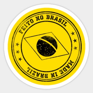 Feito No Brasil / Made In Brazil Sticker